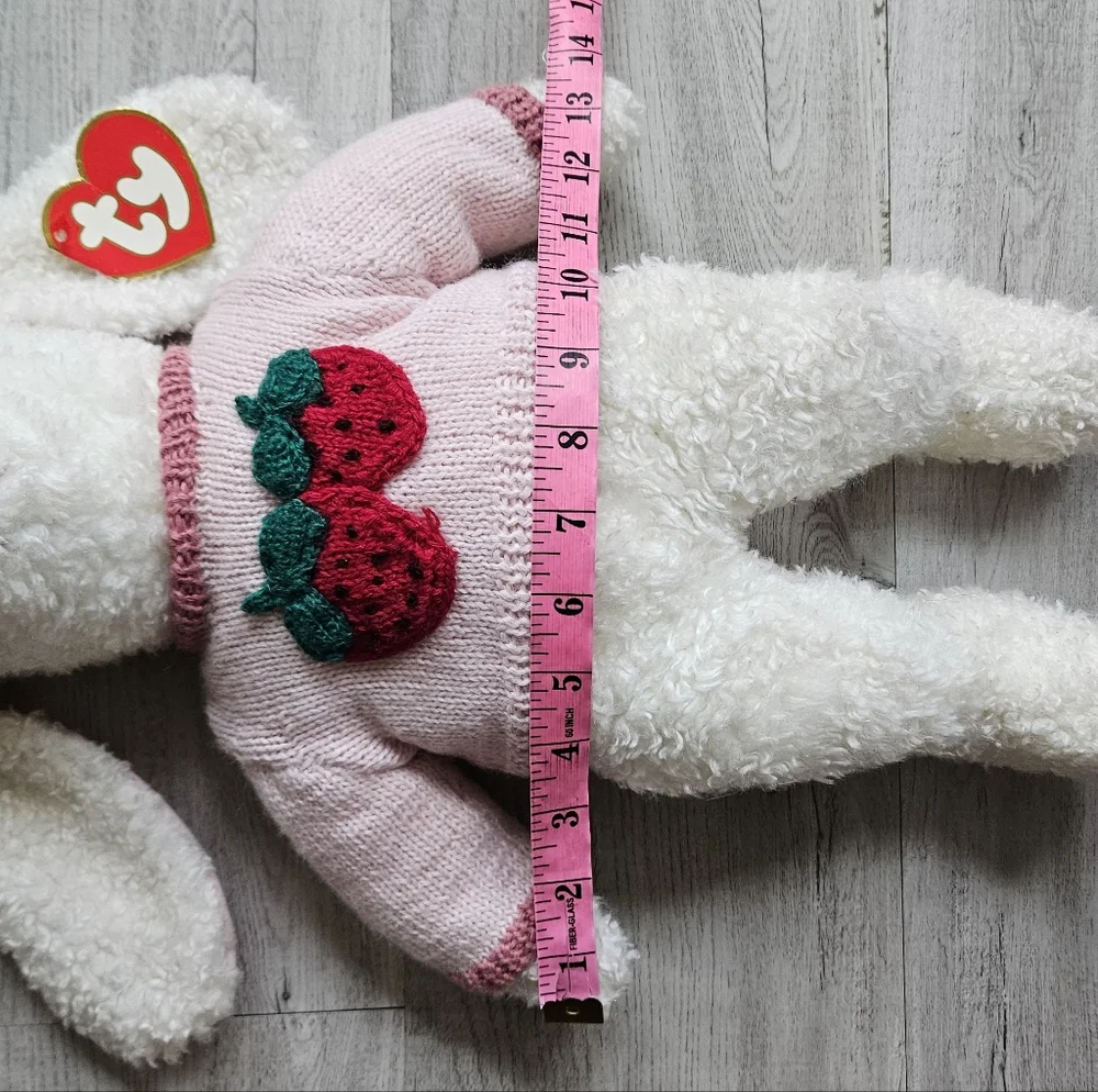 Vintage Ty Curly Bunny 18